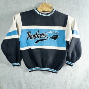 Vintage Logo 7 NFL Carolina Panthers Mens Medium Sweatshirt